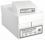 Copy Paper, 20lb, 8-1/2 x 11, White, 5000 Sheets, 10 Reams